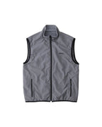 Thermal Fleece Reversible Vest Heather Grey