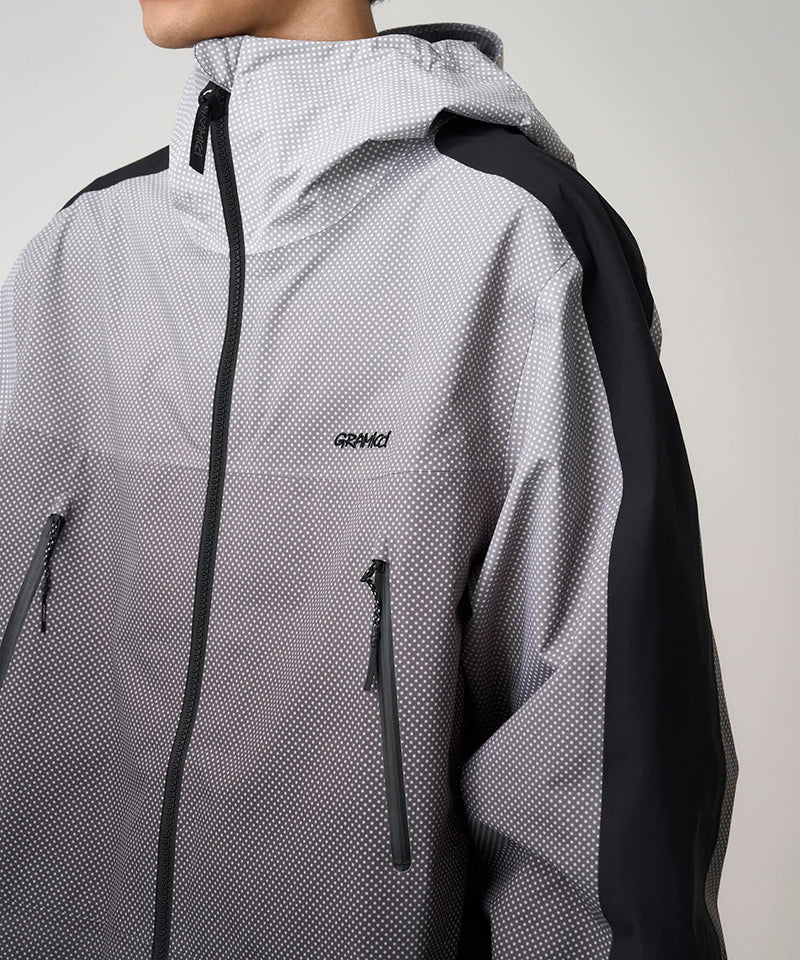 3L Guide Jacket Dot Gradient