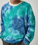 Waffle Crew Turquoise Tie-Dye