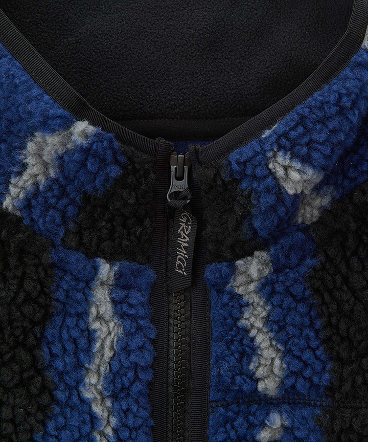 Ripple Sherpa Jacket Navy