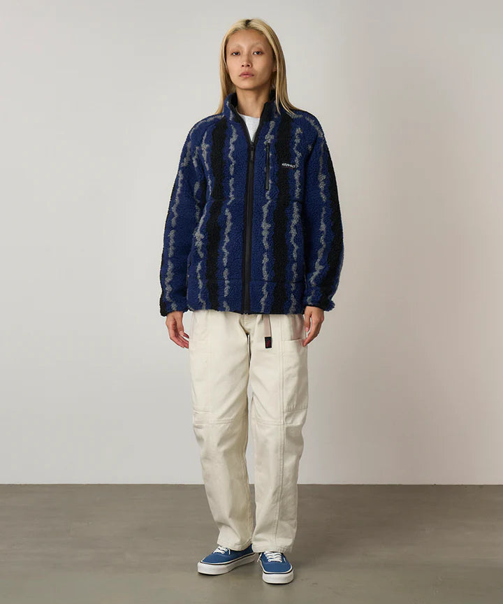 Ripple Sherpa Jacket Navy