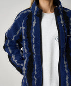 Ripple Sherpa Jacket Navy