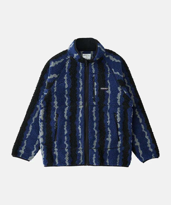 Ripple Sherpa Jacket Navy