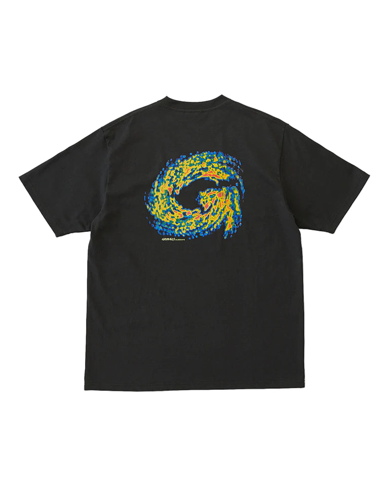 Hurricane Tee Vintage Black