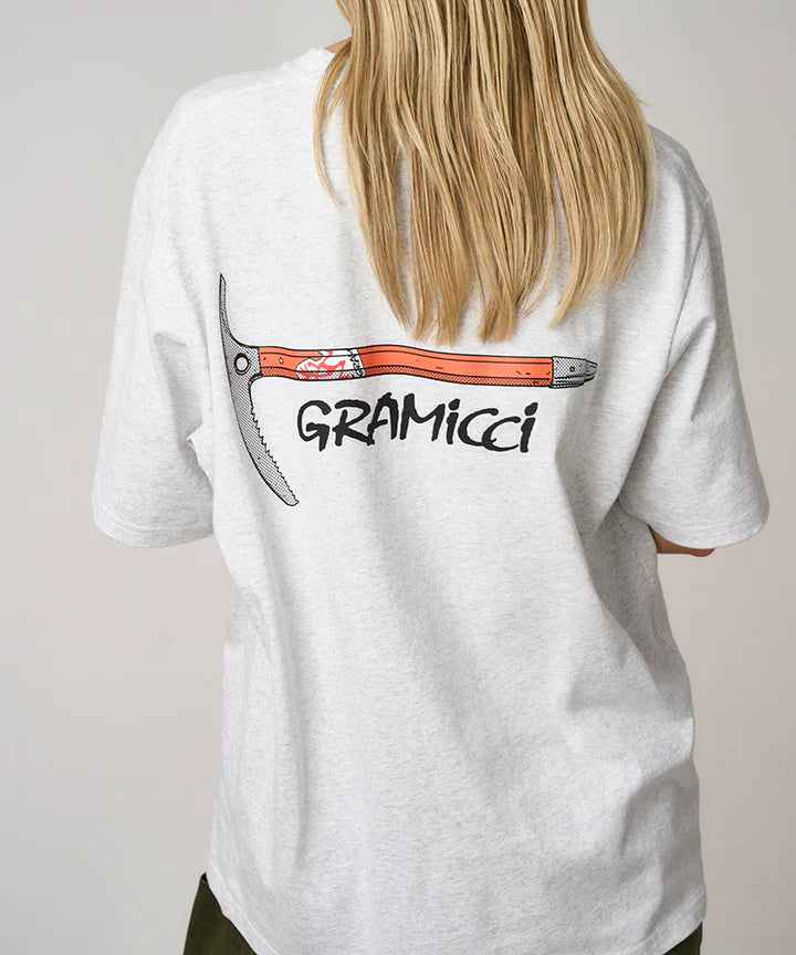 Ice Axe Tee Heather Ash