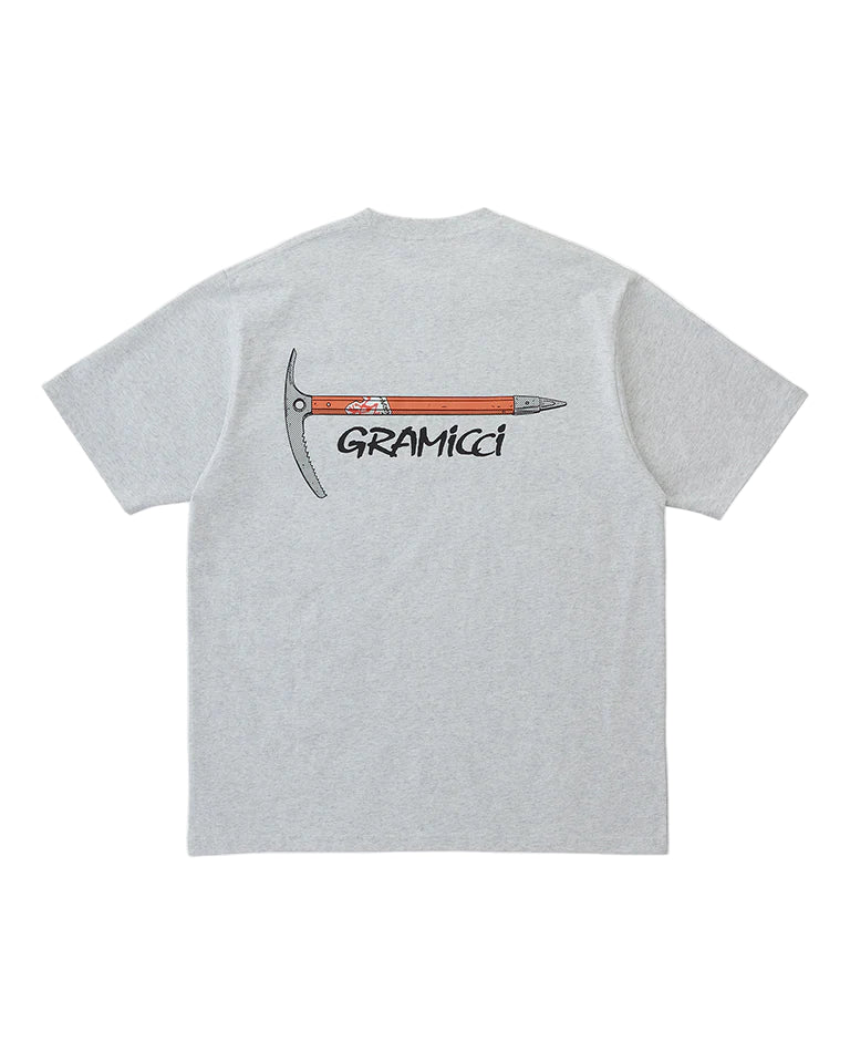 Ice Axe Tee Heather Ash
