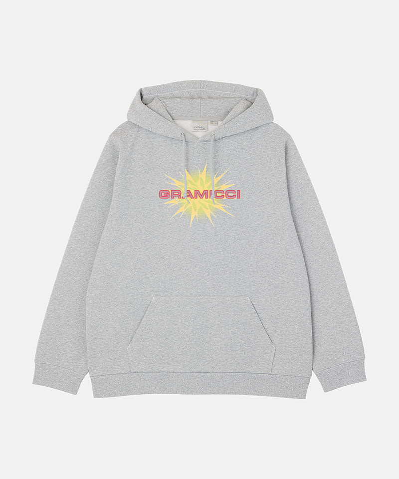 Starburst Hooded Sweatshirt Heather Grey