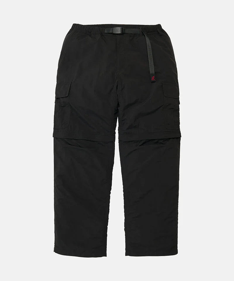 Convertible Cargo Pant Black