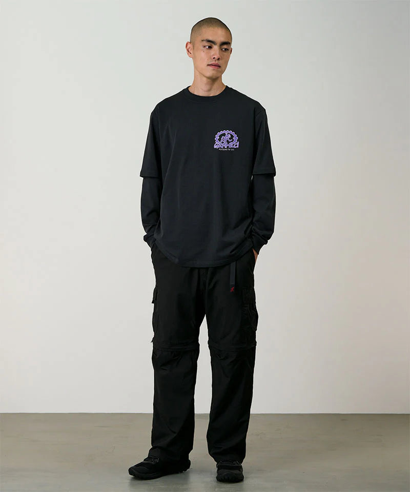 Convertible Cargo Pant Black