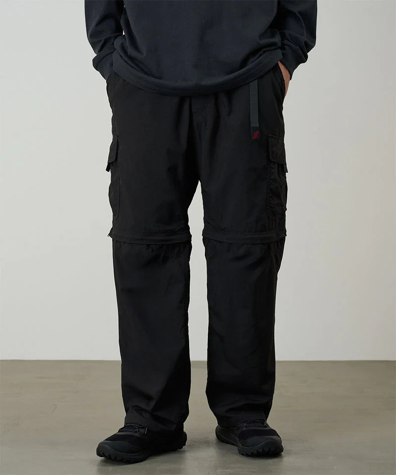 Convertible Cargo Pant Black