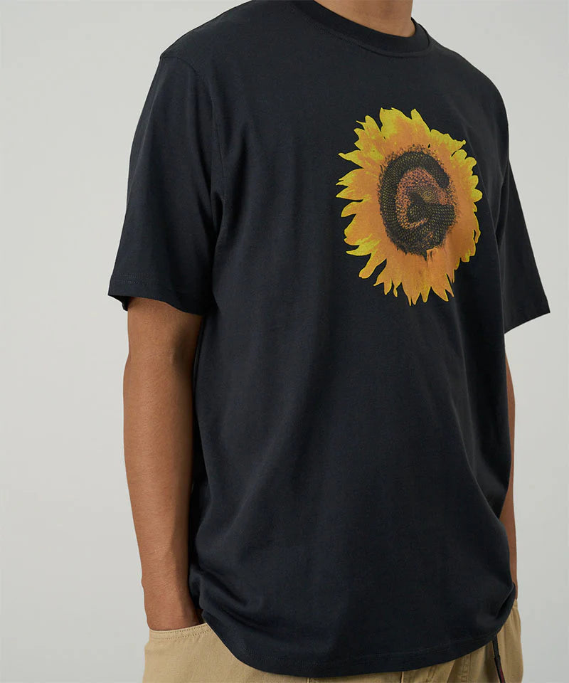 G-Flower Tee Vintage Black