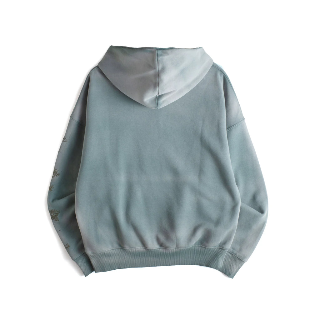 Hard Times Hoodie Green