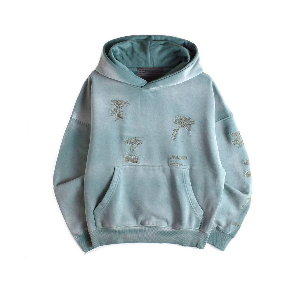 Hard Times Hoodie Green