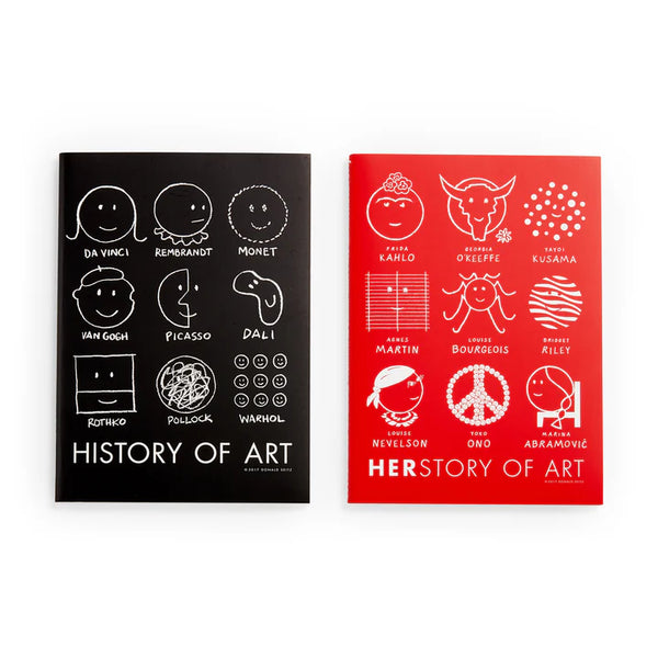 History & Herstory of Art Notebook Set