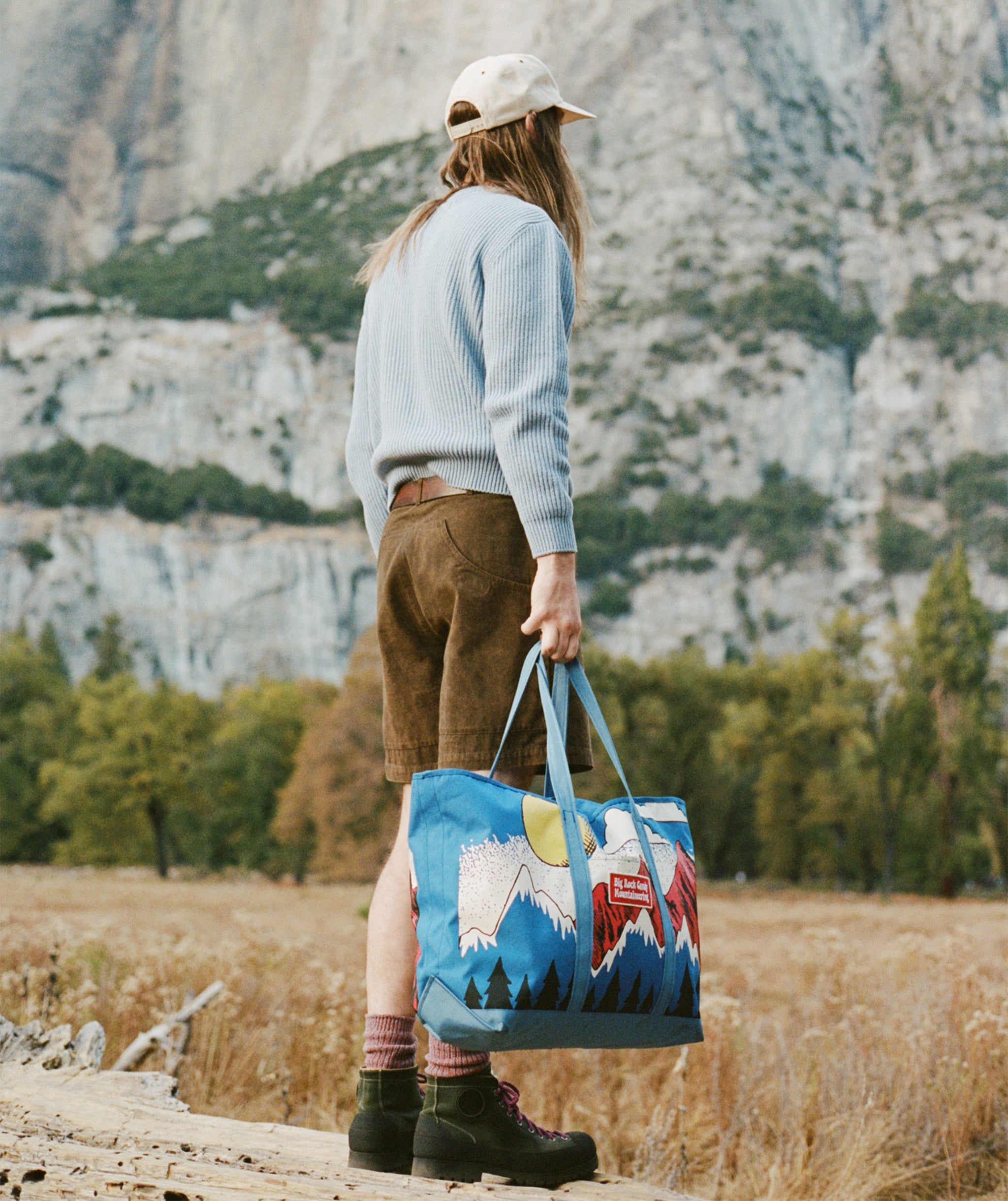 Haulin' Tote Blue Raspberry