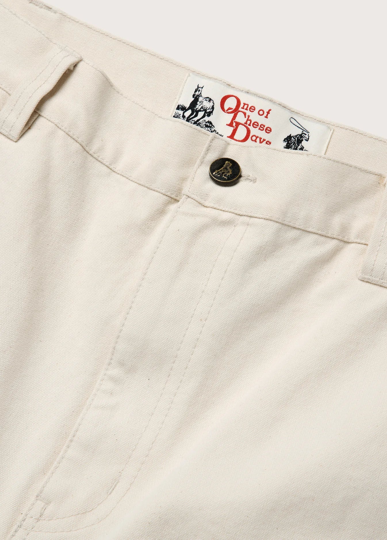 IF NOT FOR THE REST OF TIME PAINTERS PANT NATURAL