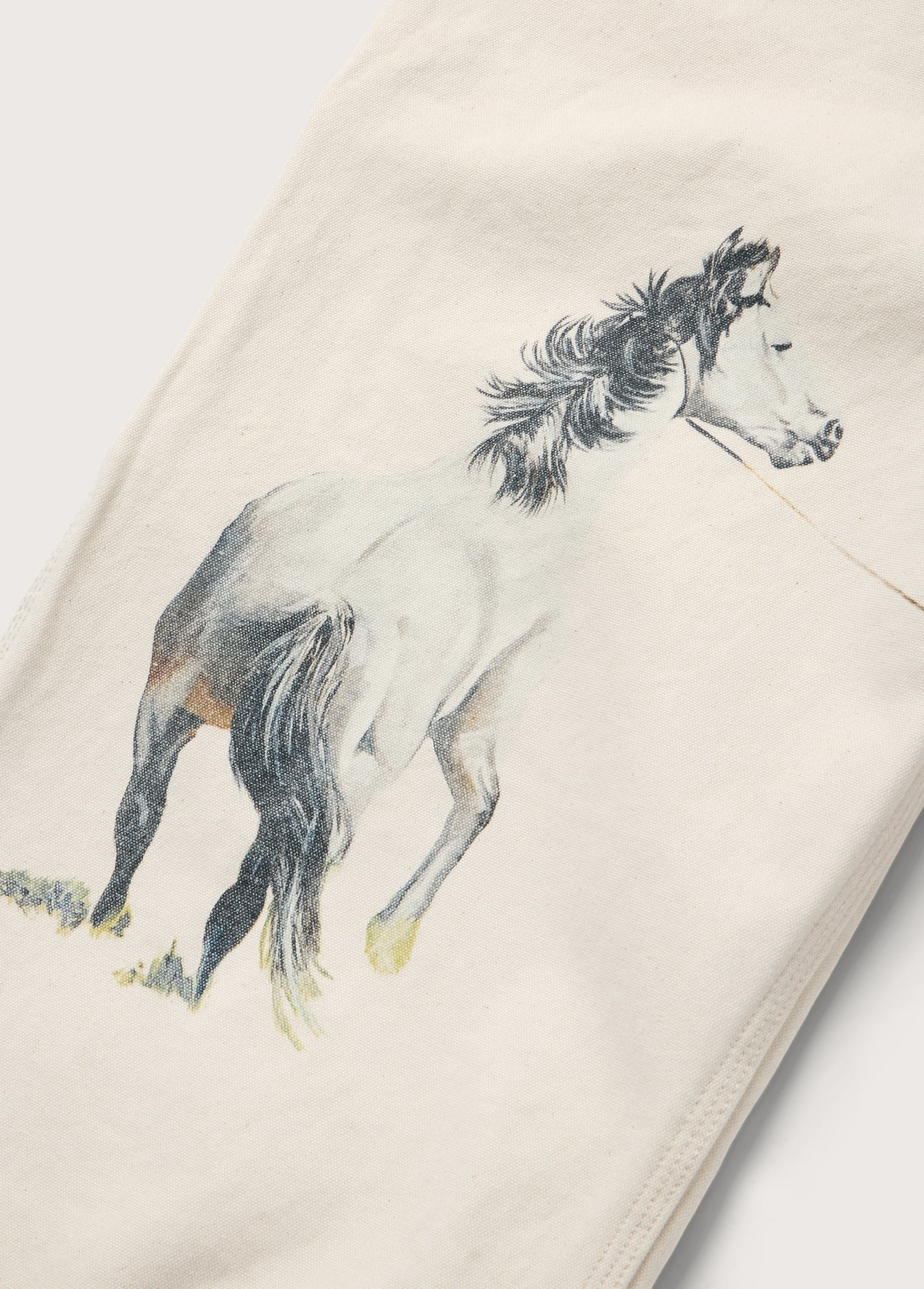 IF NOT FOR THE REST OF TIME PAINTERS PANT NATURAL