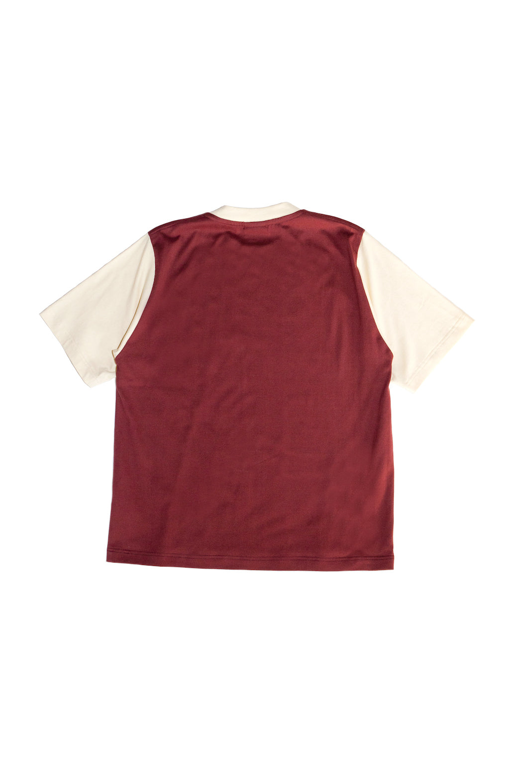 Colour Block T-Shirt Wine