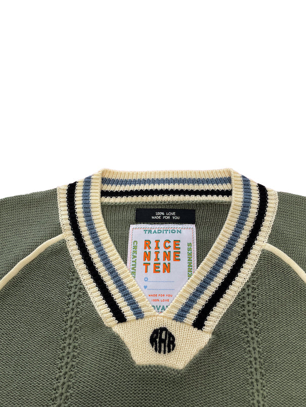 Knitting Game Shirt Moss Green