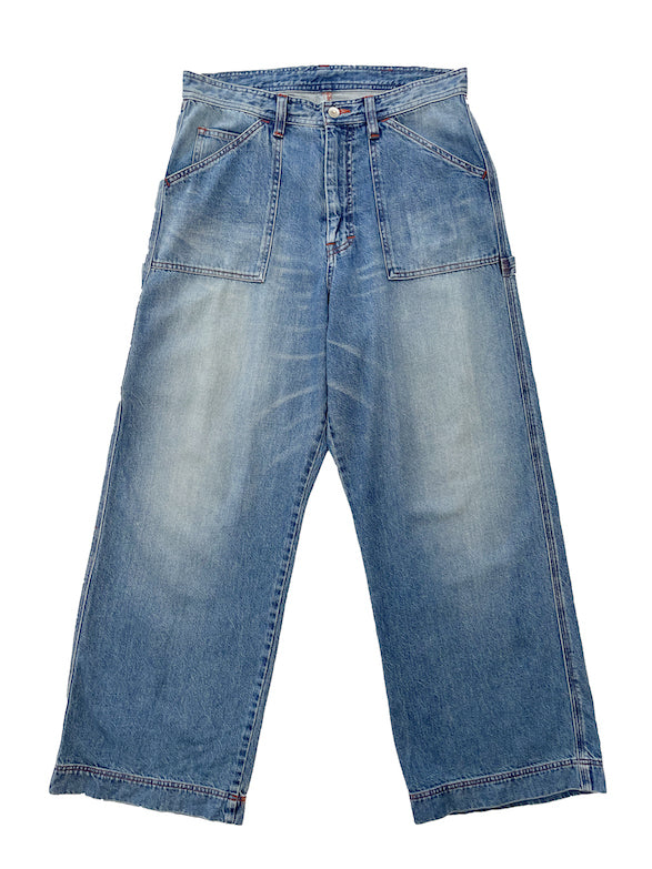 Faded Painter Jeans Blue