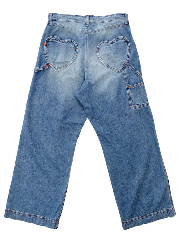 Faded Painter Jeans Blue