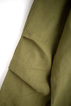 Pockets Boxy Jacket Green