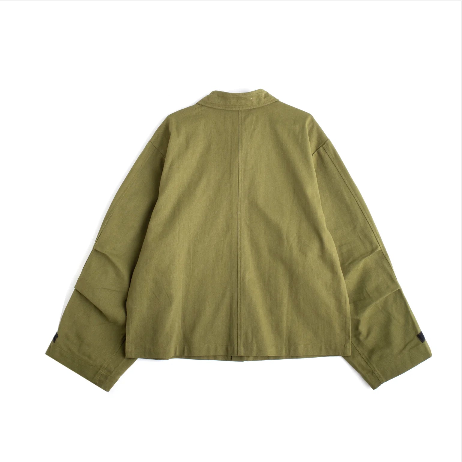 Pockets Boxy Jacket Green