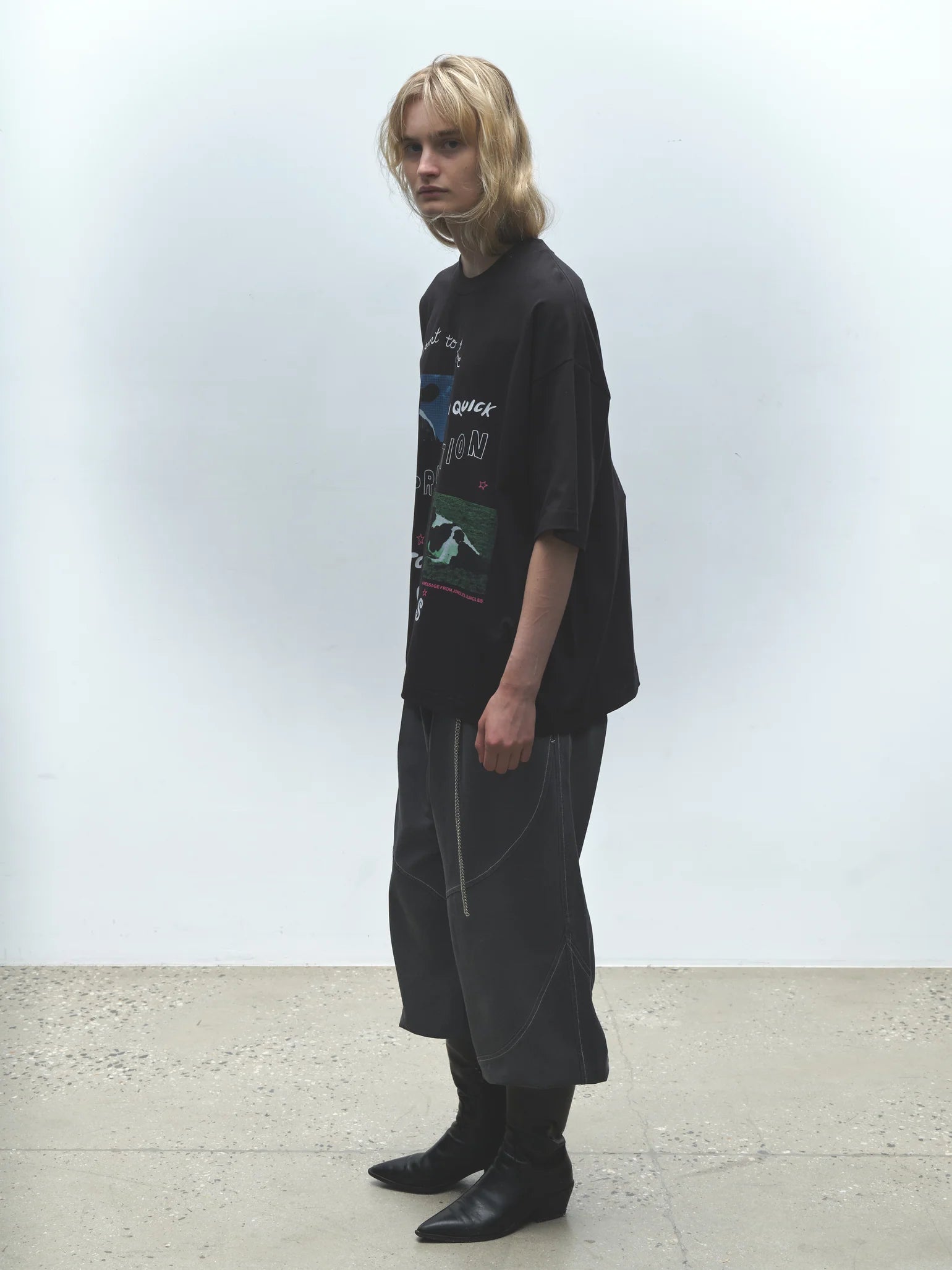 Cow Appreciation Tee Black