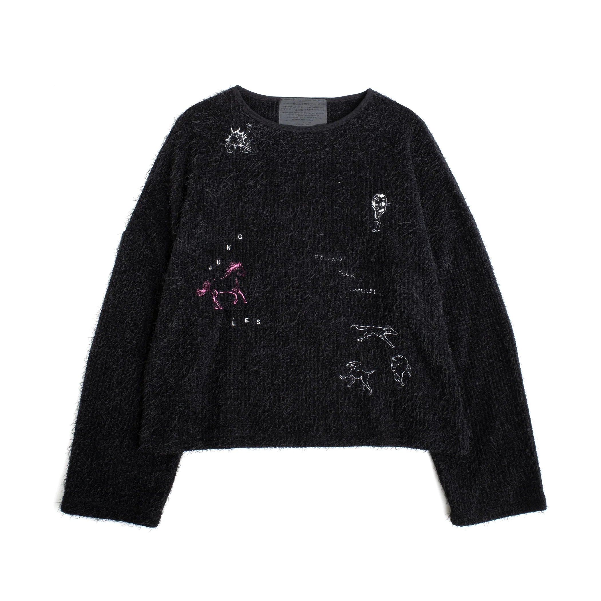 Impulses Boxy Knit Black