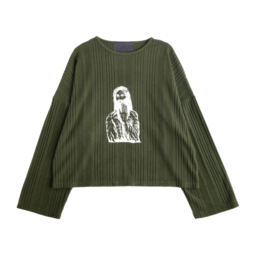 Solutions Knit Sweater Olive