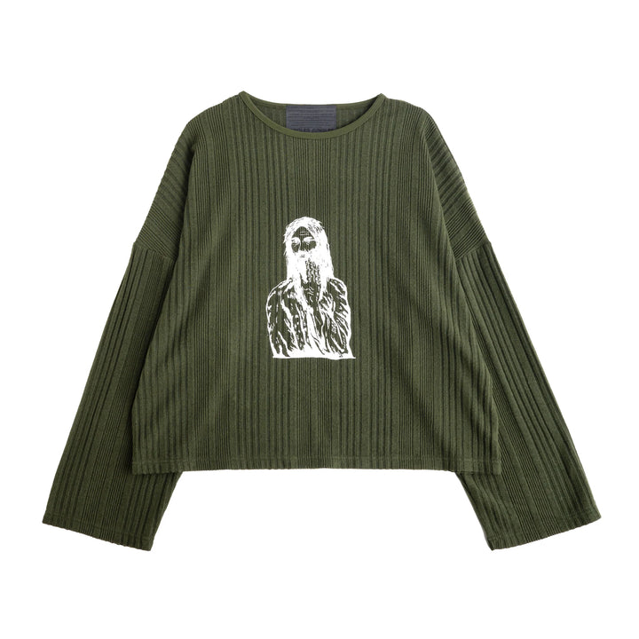Solutions Knit Sweater Olive