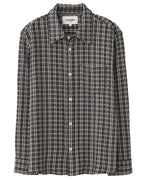 Reverse Tweed Snow Check Blue