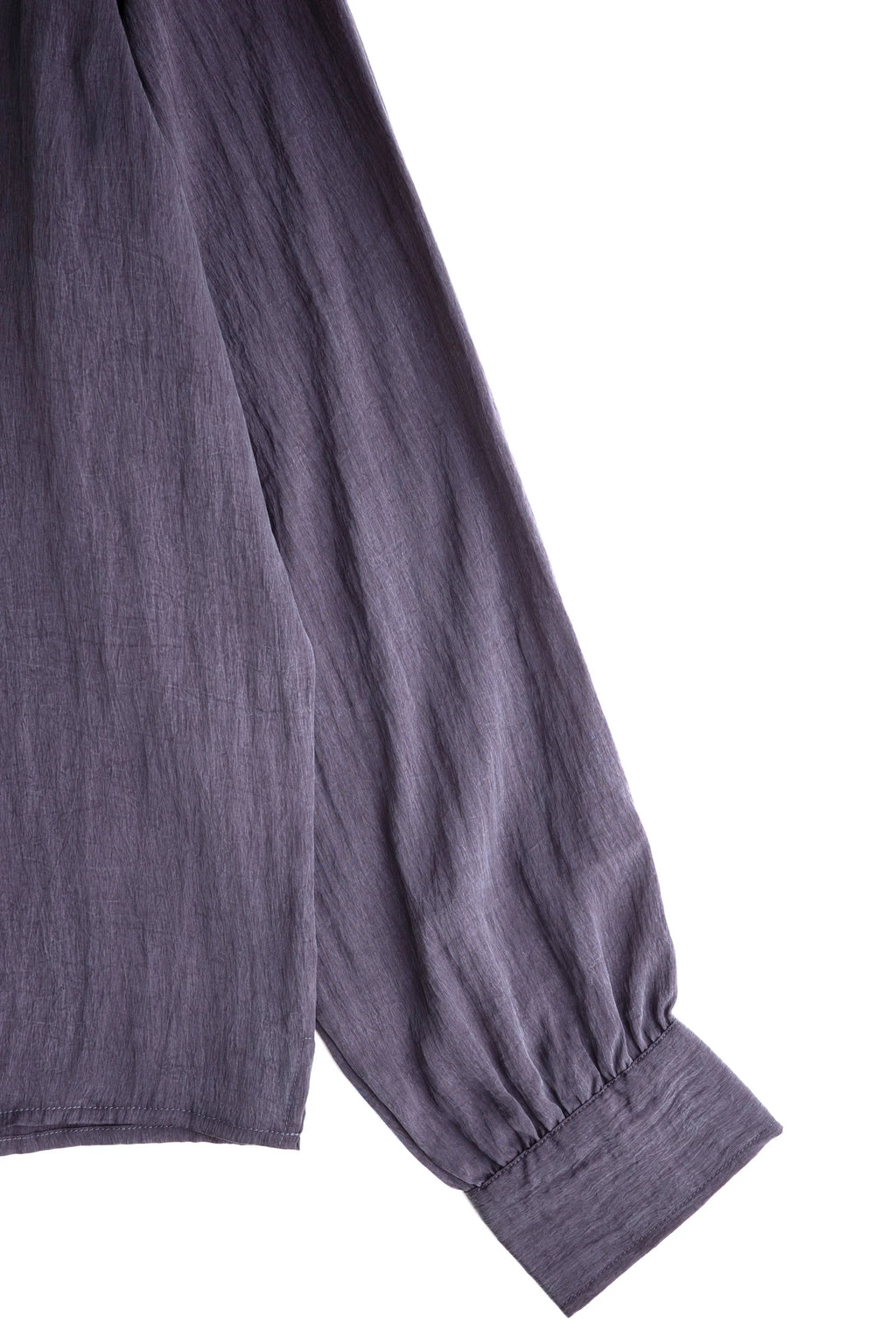 Crinkle LS Shirt Navy