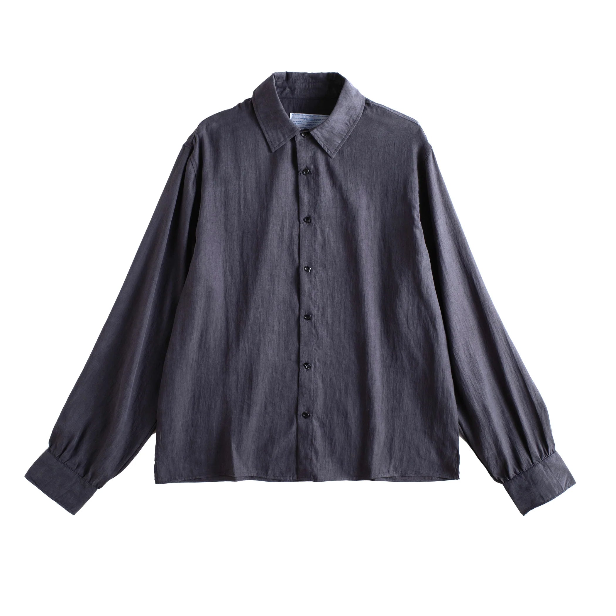 Crinkle LS Shirt Navy