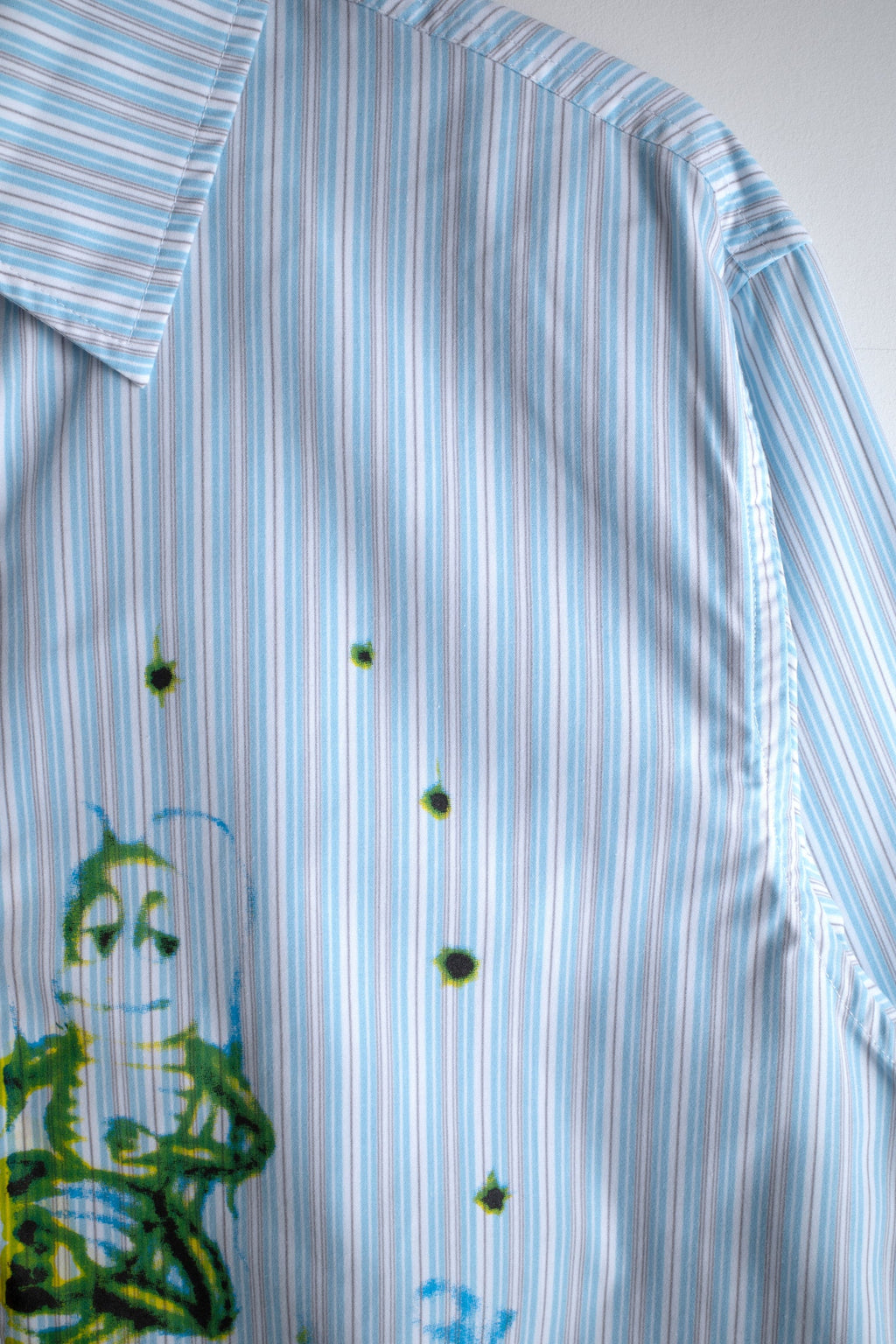 What Problem? Button Up Blue