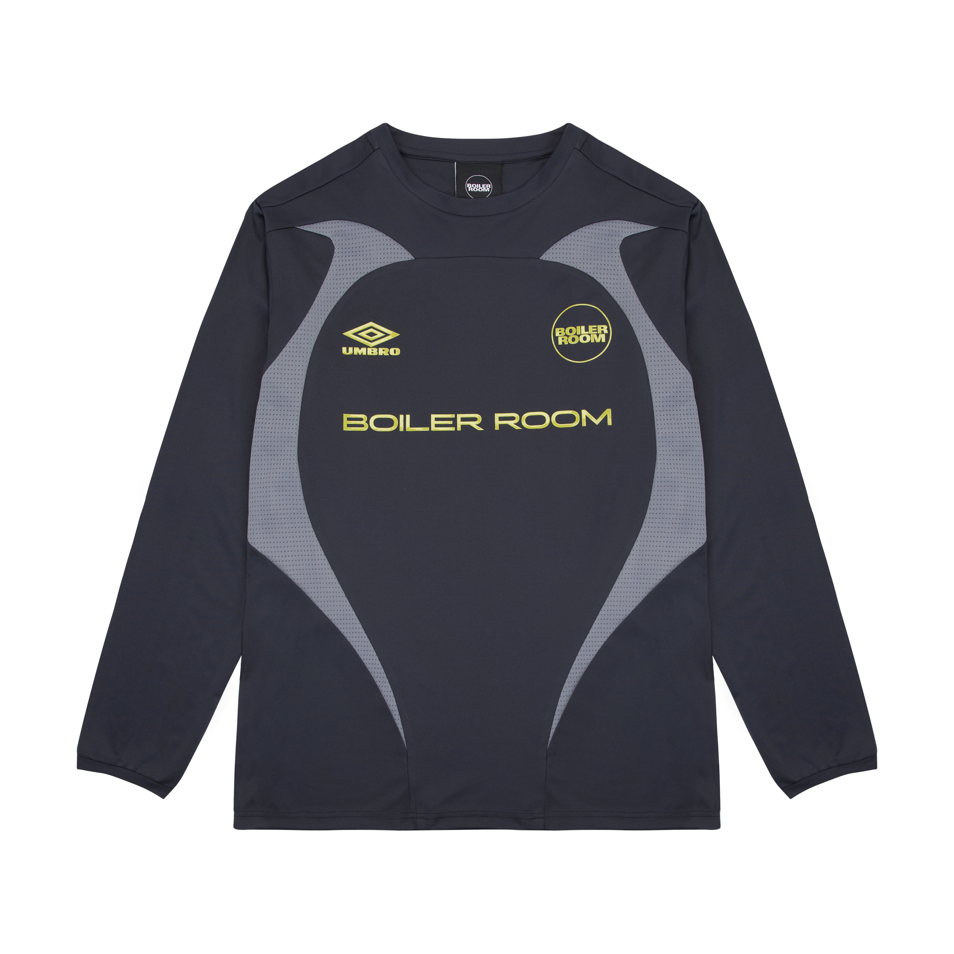 Boiler Room UMBRO L/S Football Tee Black – A-Priori