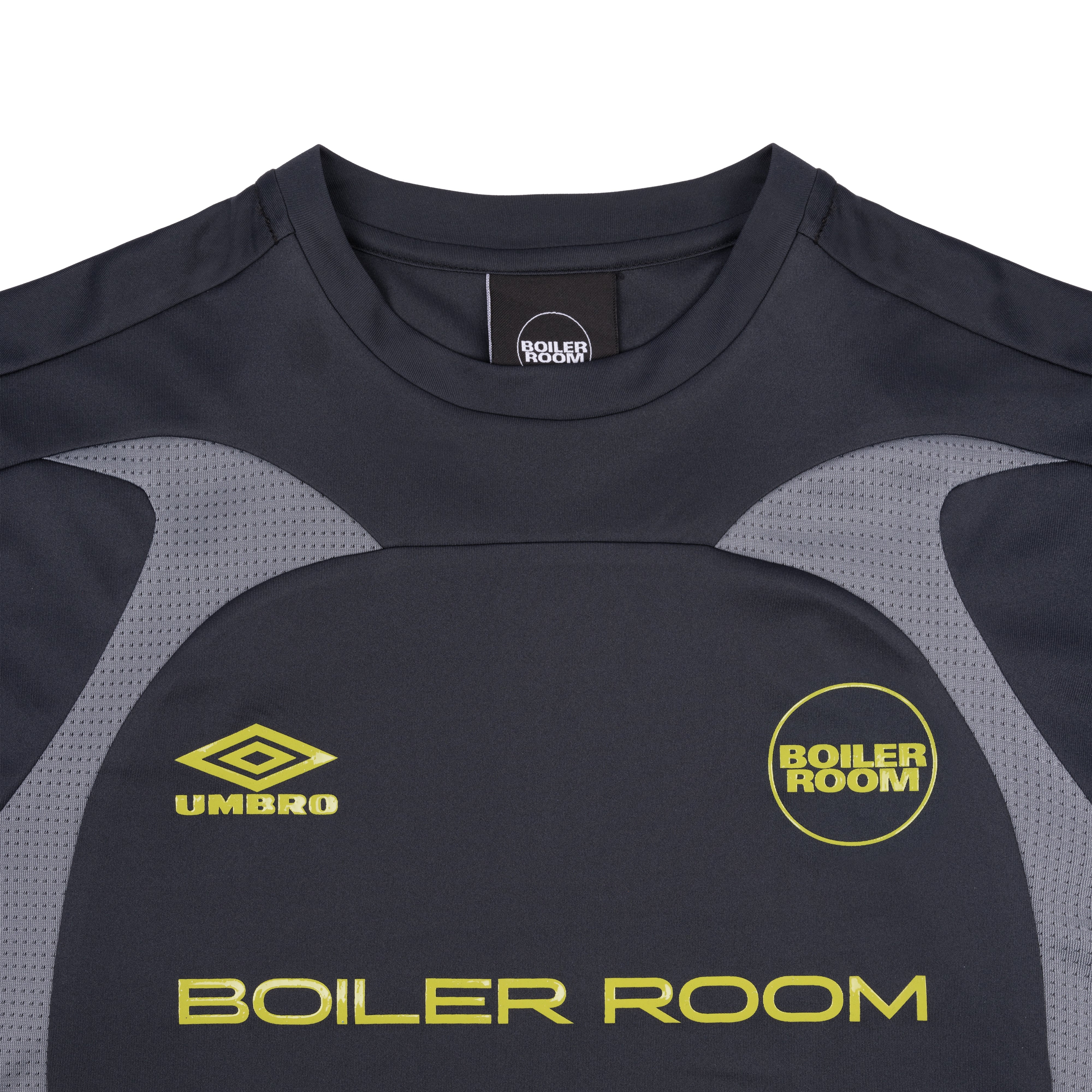 Boiler Room UMBRO L/S Football Tee Black – A-Priori
