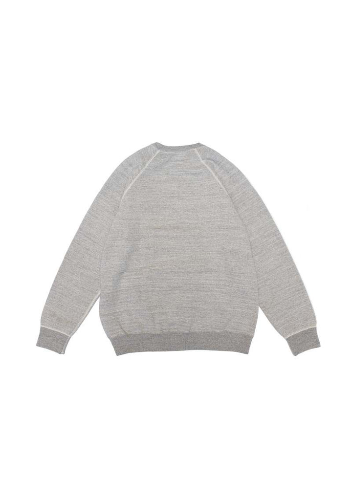 Loop Wheel Crewneck Sweatshirt Heather Grey