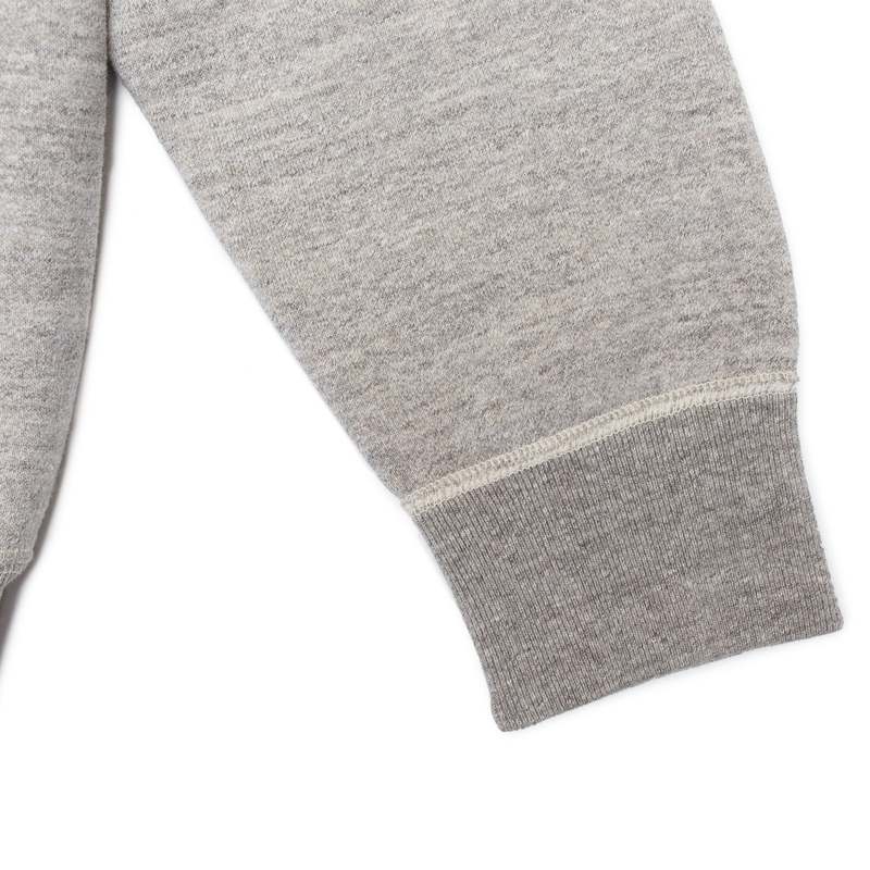 Loop Wheel Crewneck Sweatshirt Heather Grey