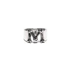 "M" Bone Ring