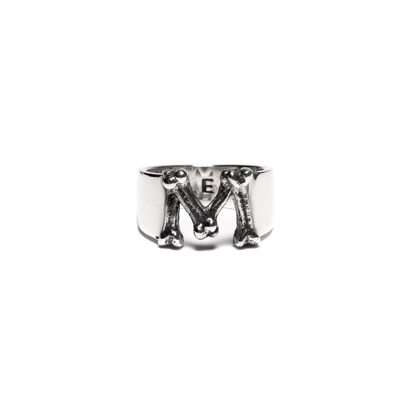 "M" Bone Ring