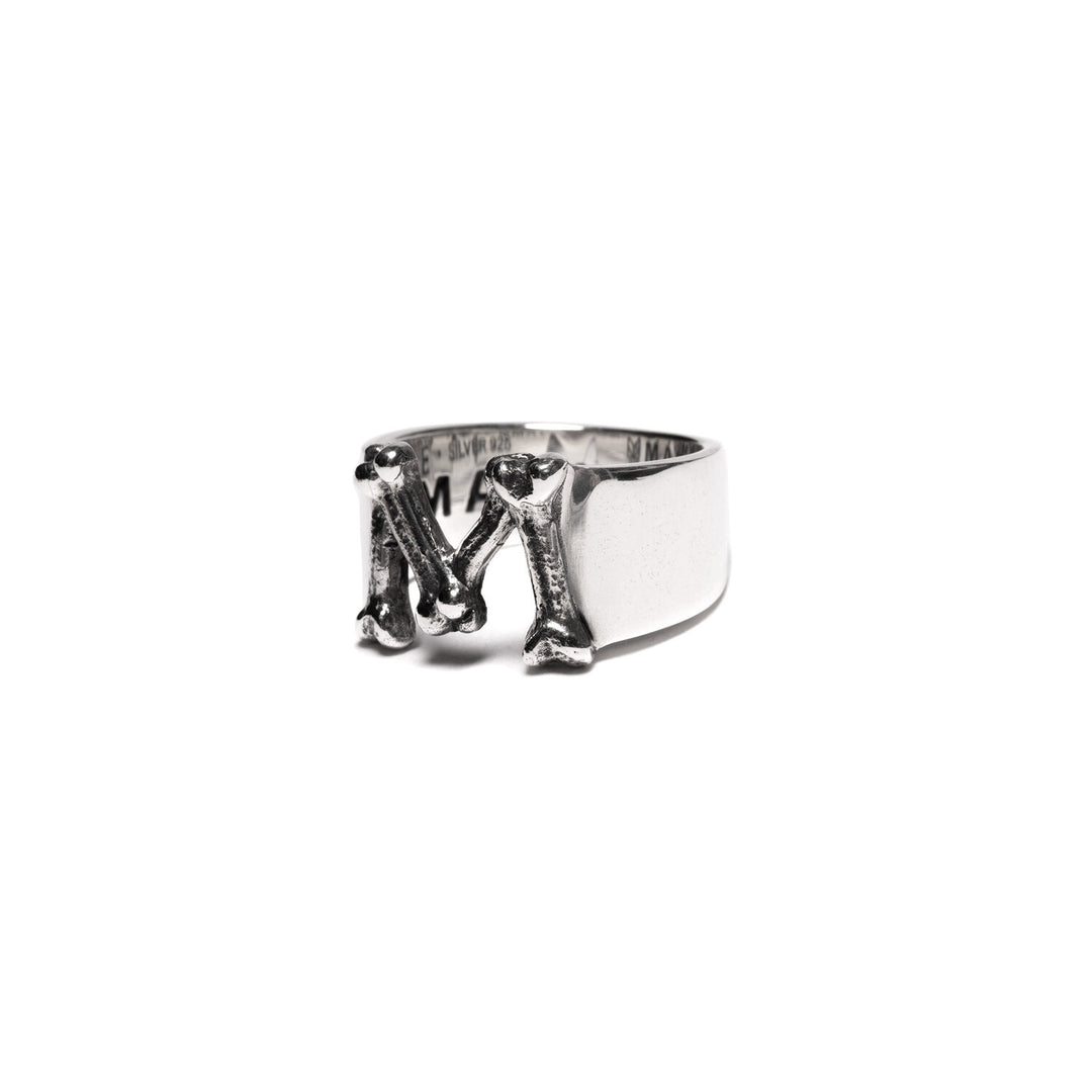 "M" Bone Ring