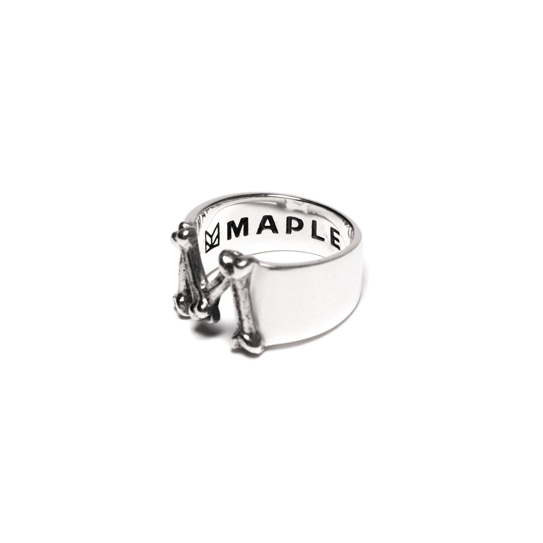 "M" Bone Ring