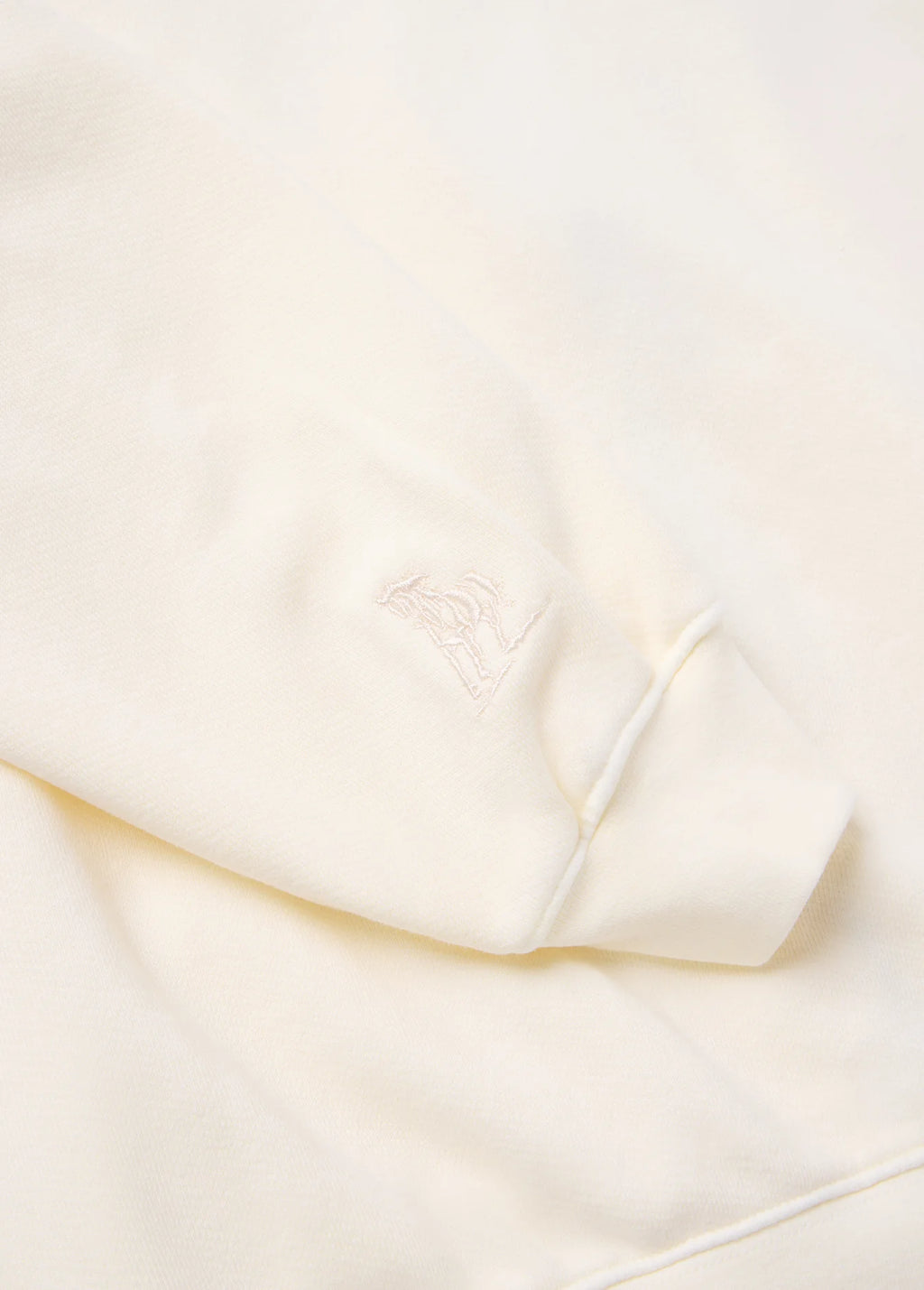 Mornings First Remark Zip Up Hoodie Bone