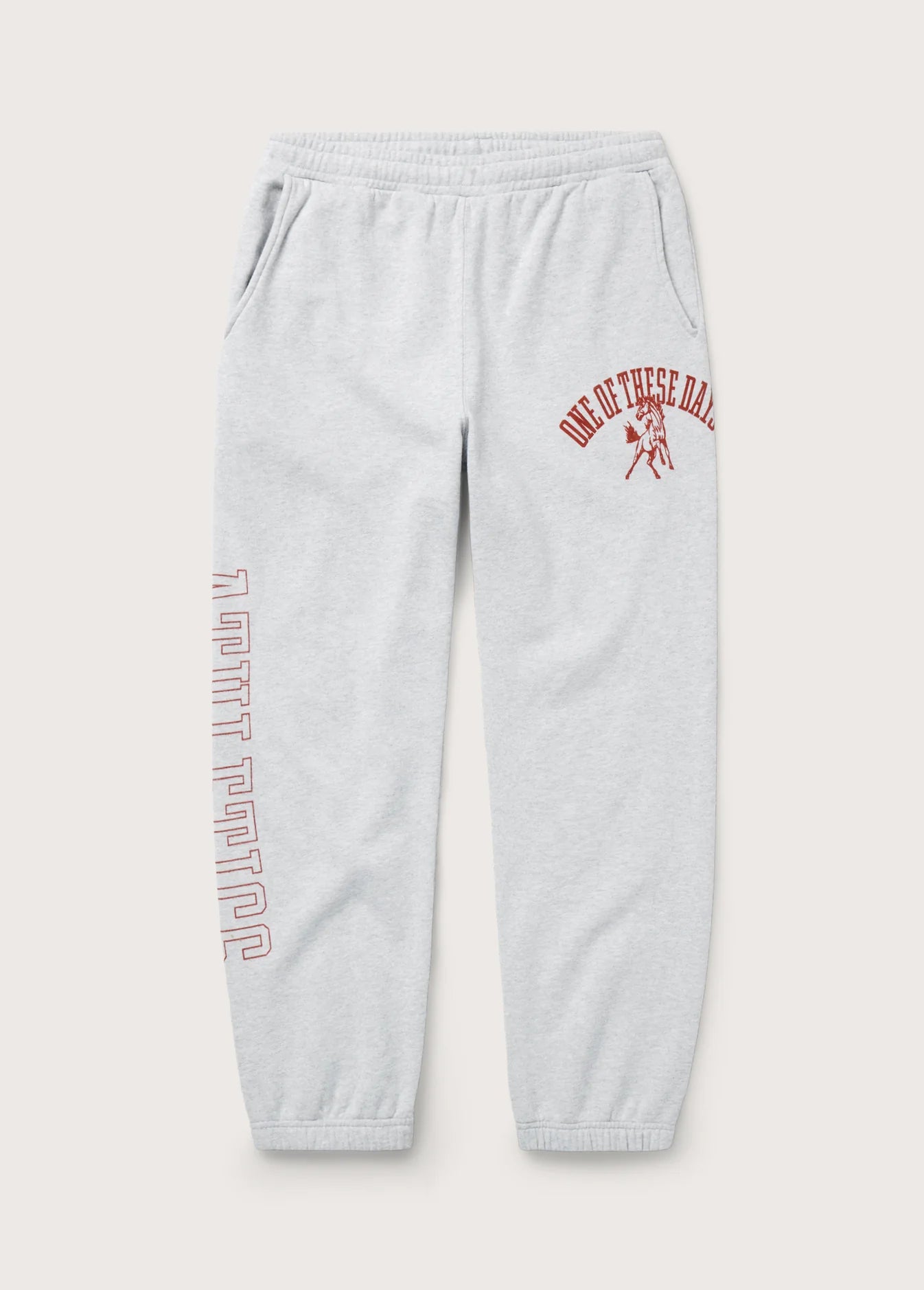 MUSTANG ATHLETICS SWEATPANT HEATHER GREY