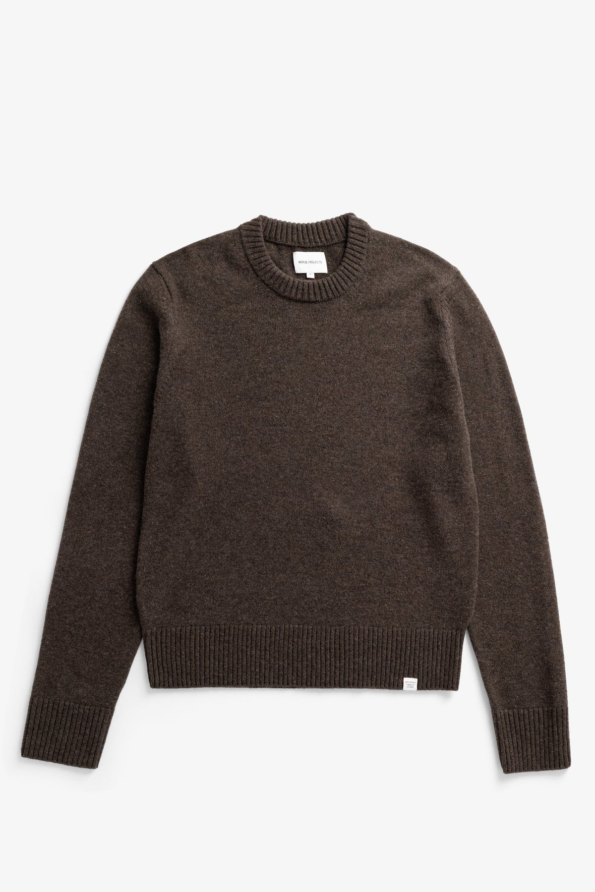 Stensmark Merino Lambswool Sweater Heathland Brown