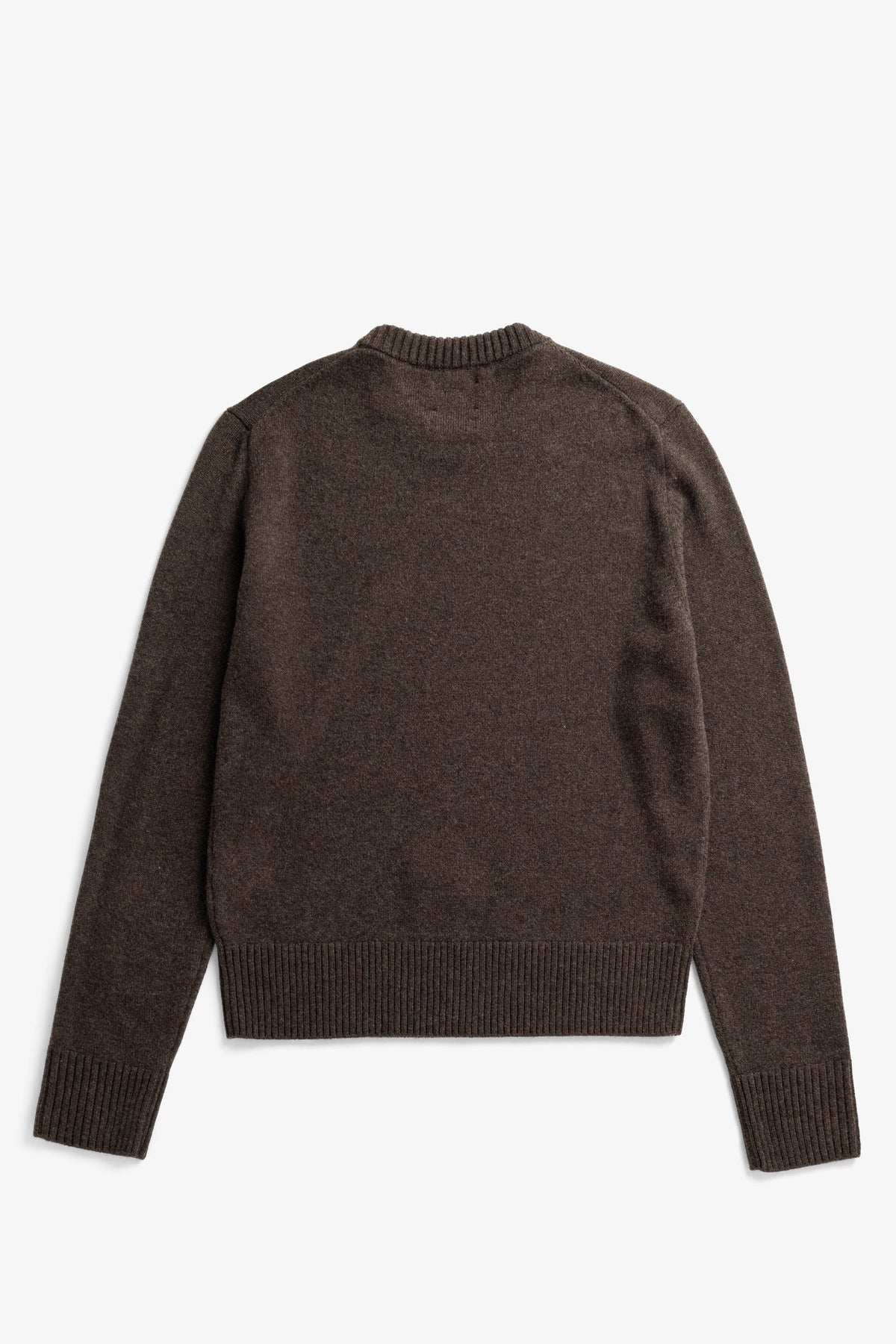 Stensmark Merino Lambswool Sweater Heathland Brown