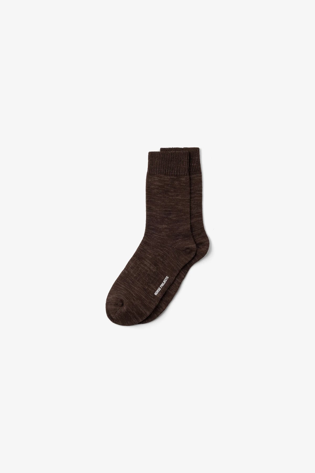 Bykle Heavy Cotton Twist Sock Delicioso Brown