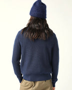 LS Slouchy Polo - Navy