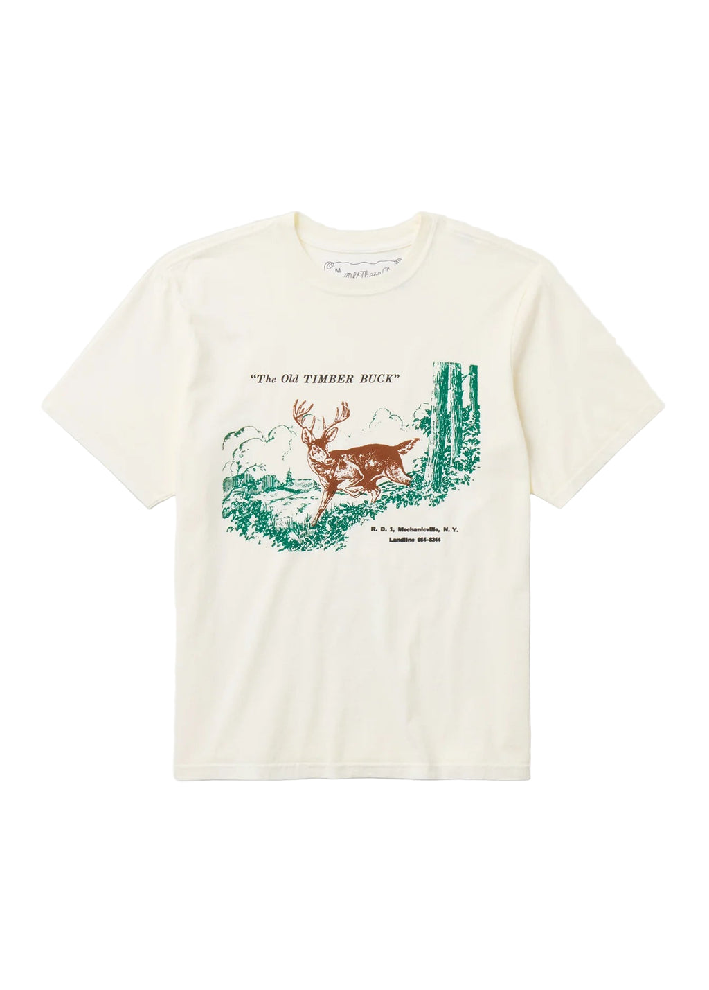 Old Timber Buck T-Shirt Bone